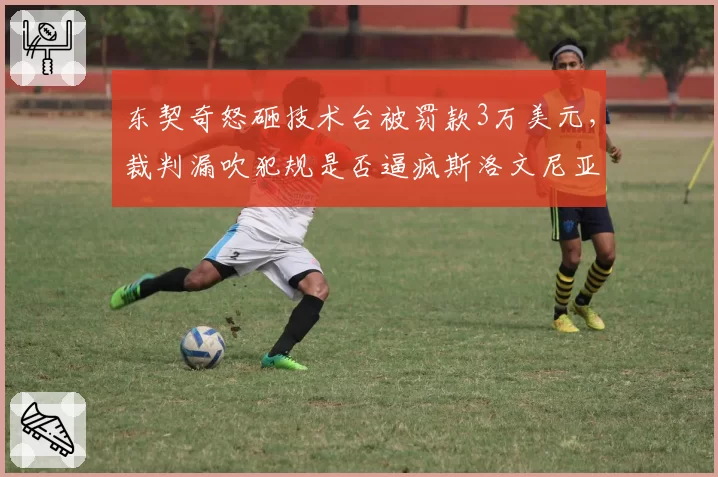东契奇怒砸技术台被罚款3万美元，裁判漏吹犯规是否逼疯斯洛文尼亚核心？